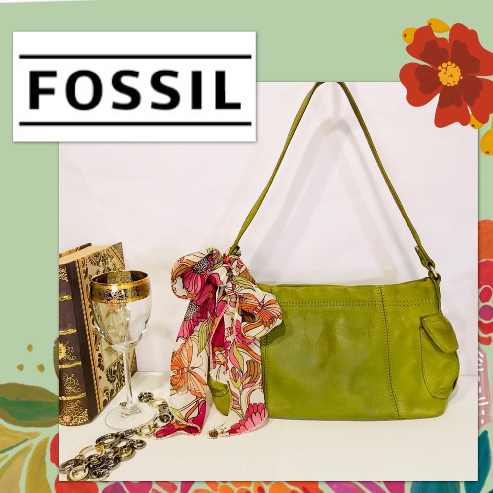 Darling Fossil Key Lime Should Satchel